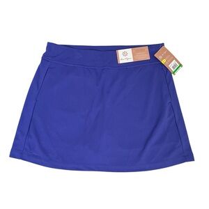 Ben Hogan Blue Athletic Skort Size Large NWT Tummy Control Active Golf Tennis
